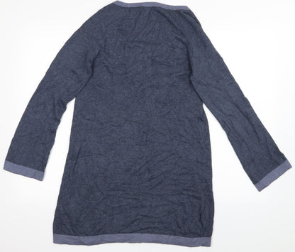 M&S Womens Blue   Jumper Dress  Size 10