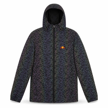 Womens UK Size 6 ellesse Black Windbreaker Coat