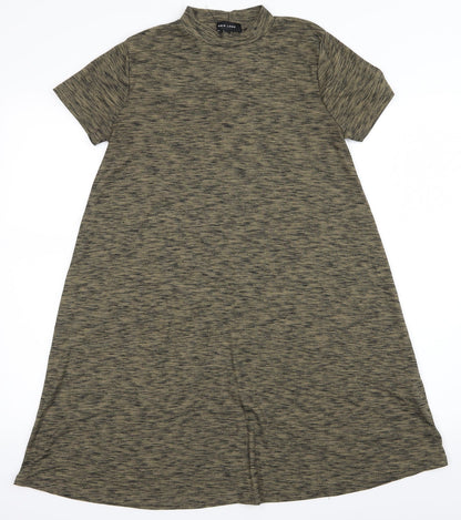 New Look Womens Green   Shirt Dress  Size 8