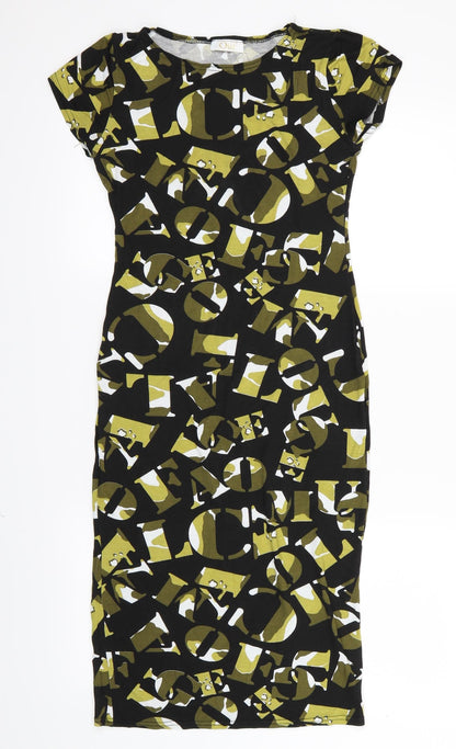 Oui Womens Green   Shirt Dress  Size S  - Letters