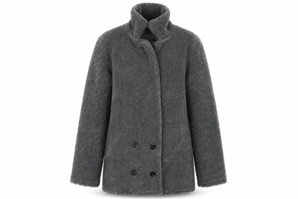 Womens UK Size 6 Select Grey Overcoat