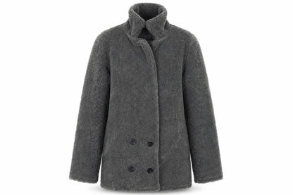 Womens UK Size 6 Select Grey Overcoat