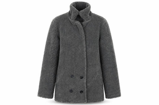 Womens UK Size 6 Select Grey Overcoat