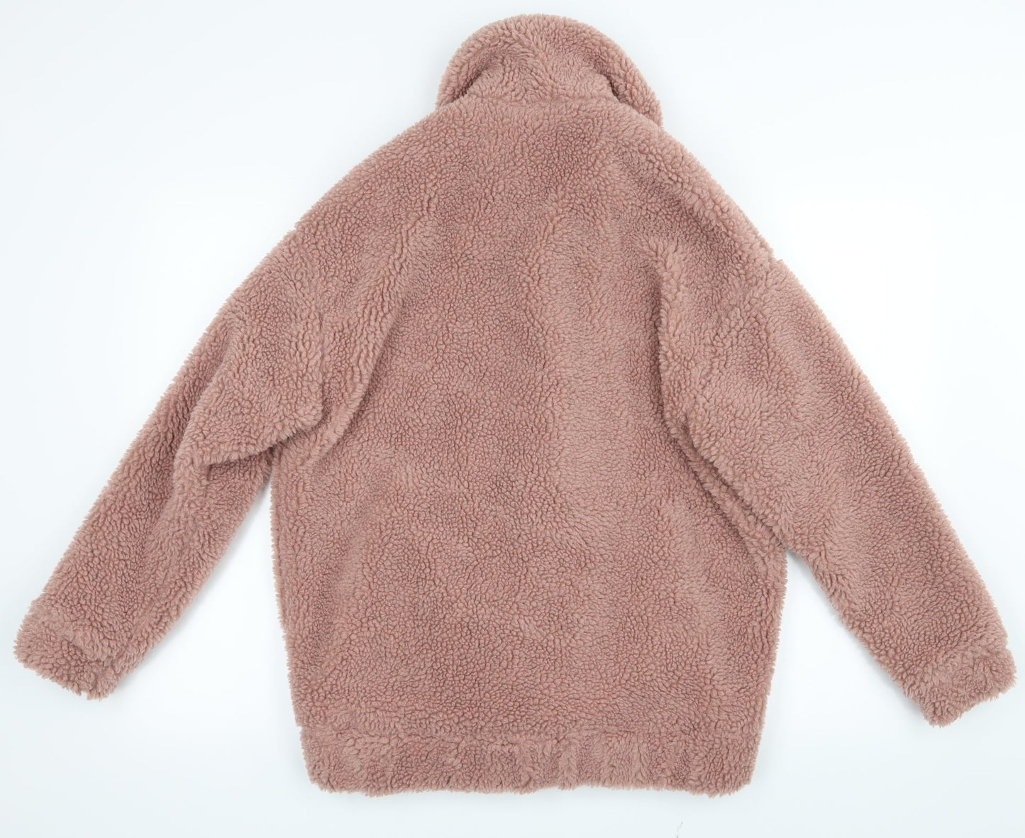 Womens UK Size 6 New Look Pink Overcoat