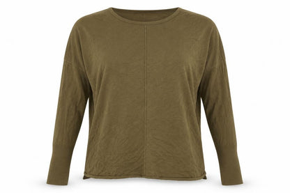 Womens UK Size S H&M Brown Basic T-Shirt