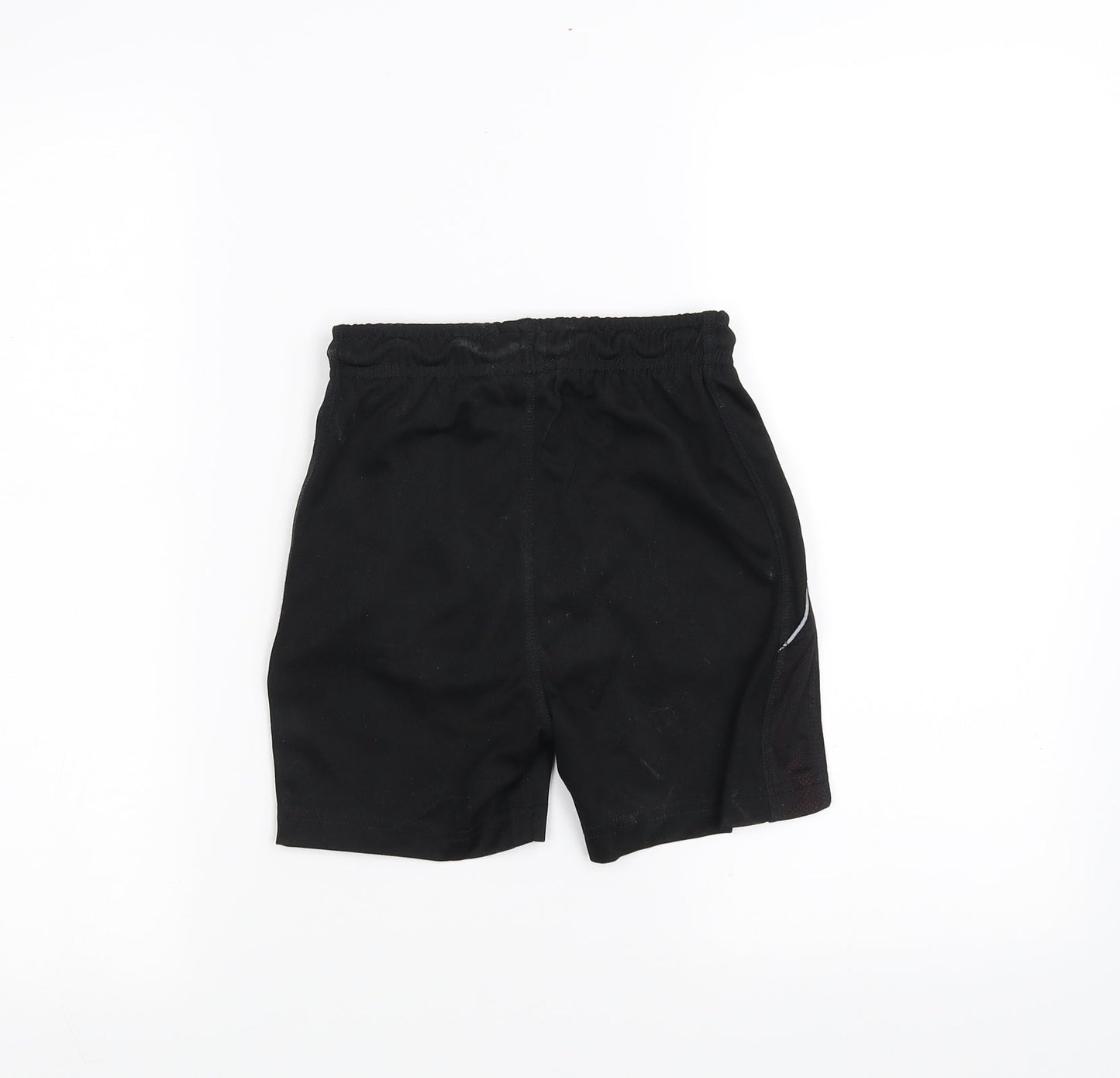 George Girls Black   Sweat Shorts Size 5-6 Years