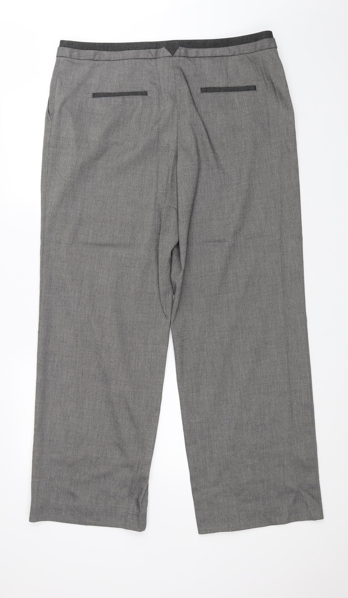 NEXT Mens Grey   Dress Pants Trousers Size 16 L29 in