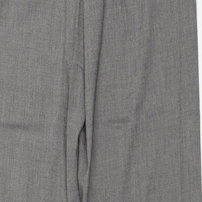 NEXT Mens Grey   Dress Pants Trousers Size 16 L29 in