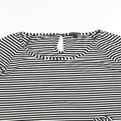 Womens UK Size 12 Marks and Spencer White Basic T-Shirt