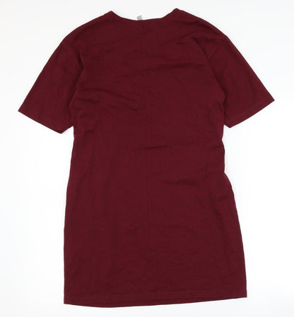 ASOS Womens Purple   T-Shirt Dress  Size 8