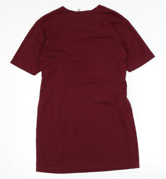 ASOS Womens Purple   T-Shirt Dress  Size 8