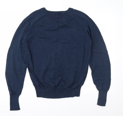 Mark,Fore&Strike Mens Blue  Knit Pullover Jumper Size M