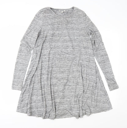 Glamorous Womens Grey  Jersey A-Line  Size 10