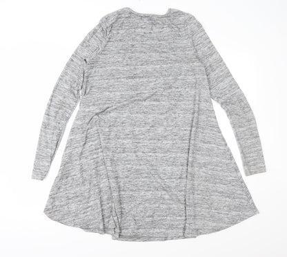 Glamorous Womens Grey  Jersey A-Line  Size 10
