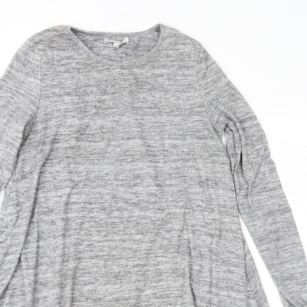 Glamorous Womens Grey  Jersey A-Line  Size 10