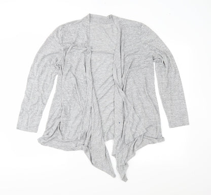 Dorothy Perkins Womens Grey  Knit Cardigan Jumper Size 16
