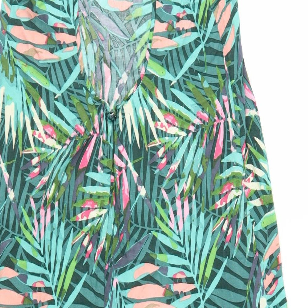 TU Womens Green Floral  Shift  Size M
