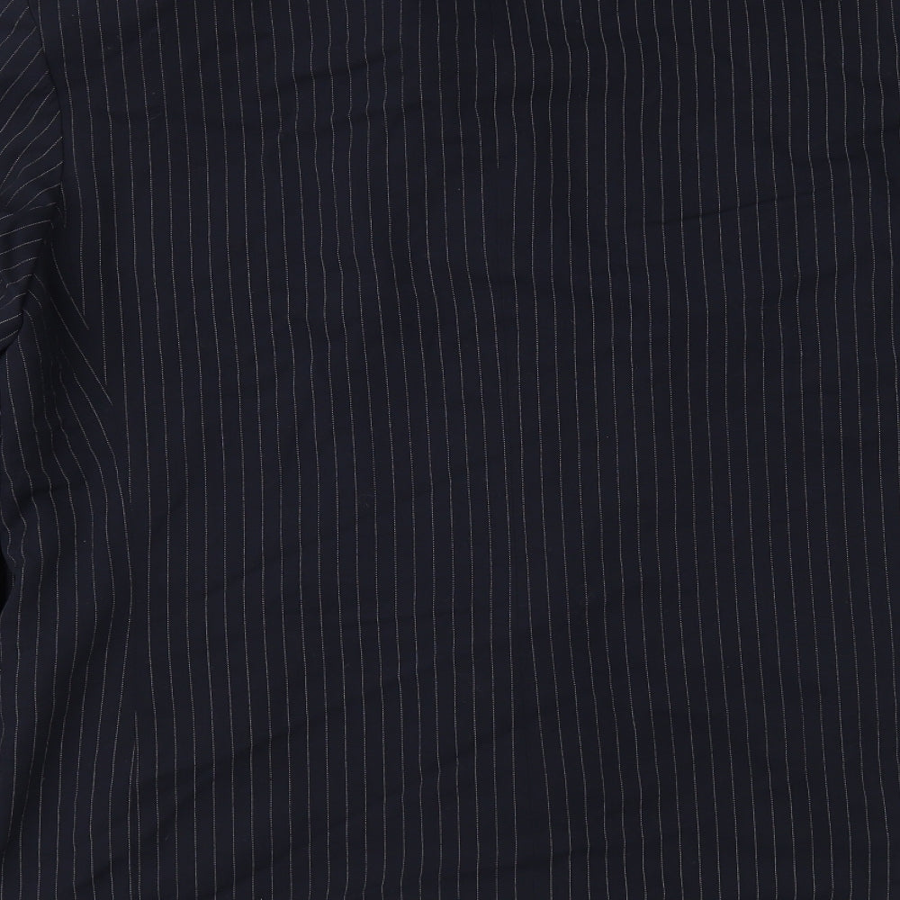 Mens UK Size 40 Woods & Gray Regular Blue Suit Jacket