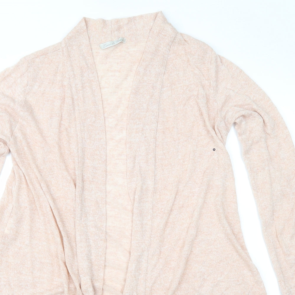 Erre de Rasa Womens Pink  Knit Cardigan Jumper Size 12