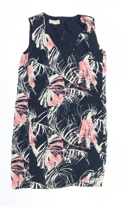 NEXT Womens Black Floral  Mini  Size 10