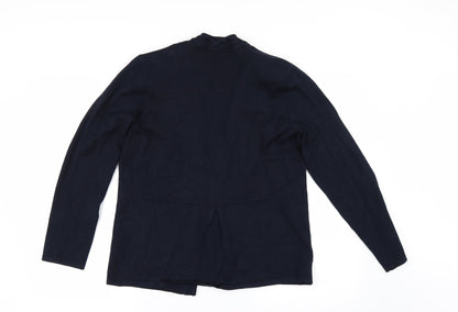 Preworn Womens Blue   Cardigan Jumper Size 10