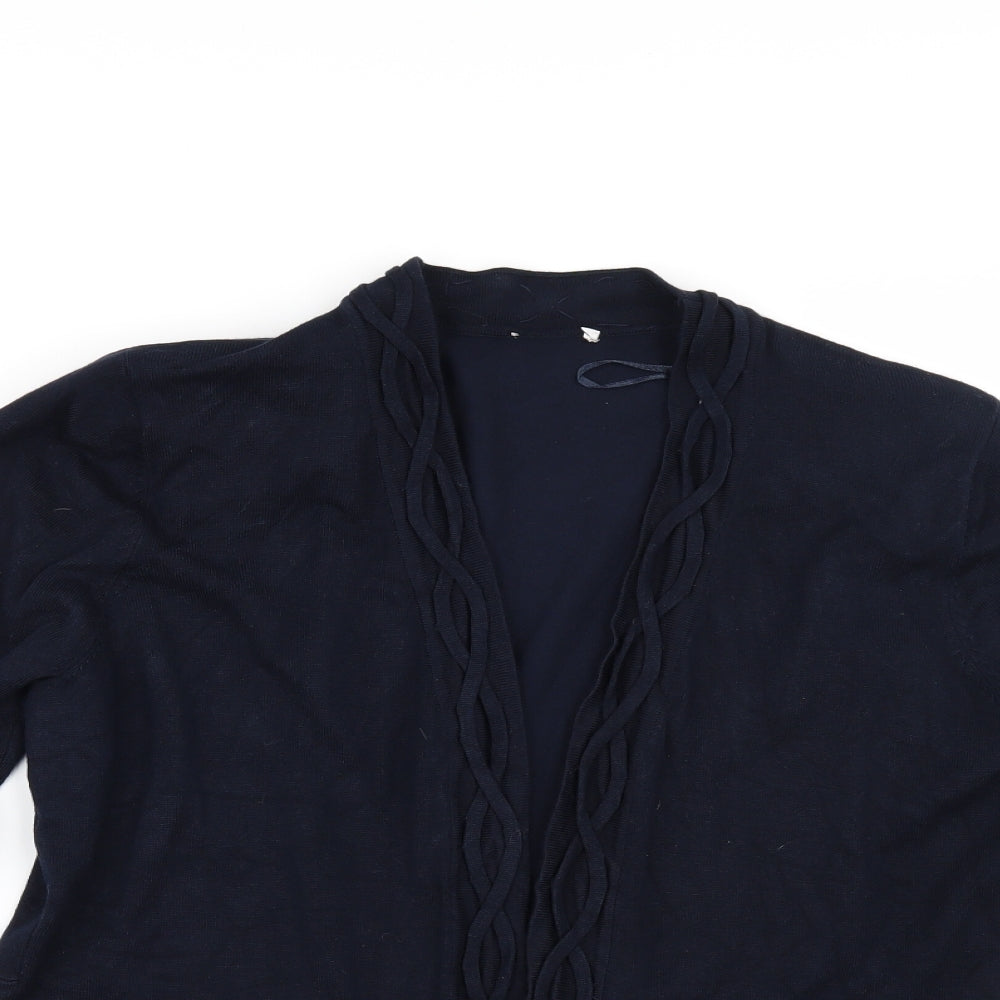 Preworn Womens Blue   Cardigan Jumper Size 10