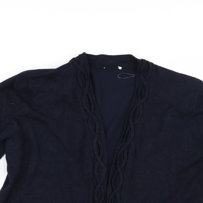 Preworn Womens Blue   Cardigan Jumper Size 10
