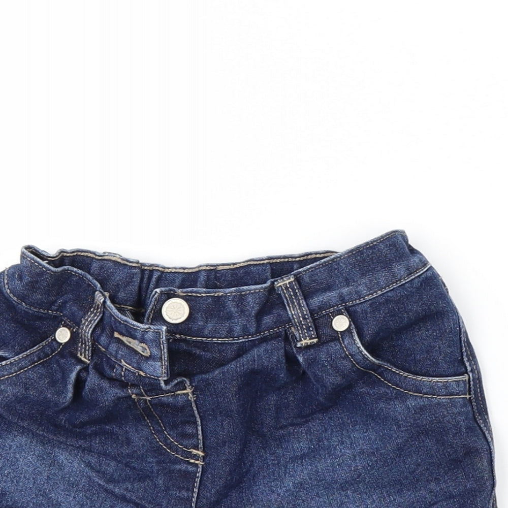 TU Baby Blue  Denim Cropped Jeans Size 18-24 Months