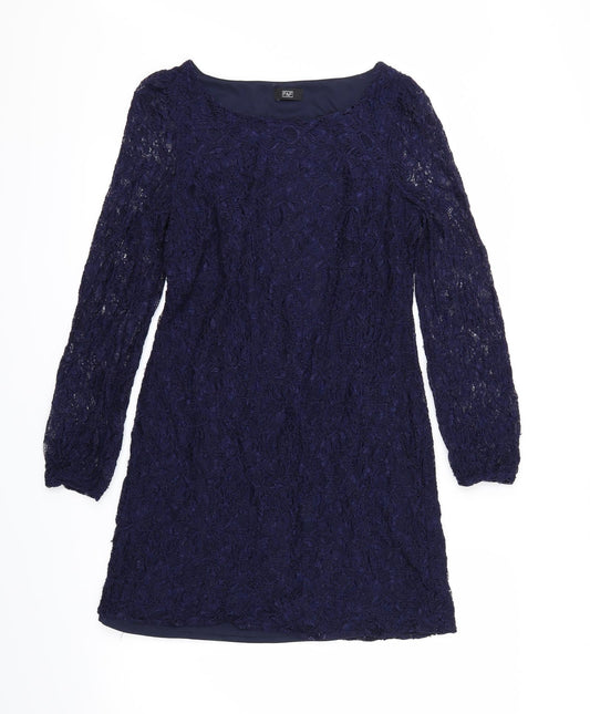 F&F Womens Blue  Lace A-Line  Size 10