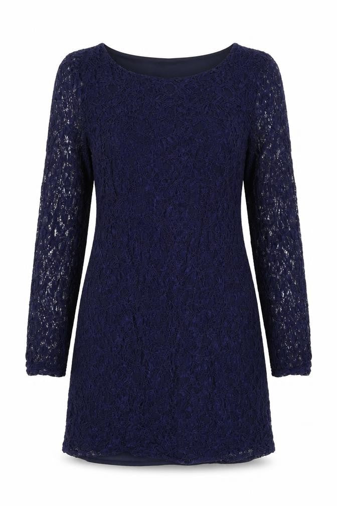F&F Womens Blue  Lace A-Line  Size 10