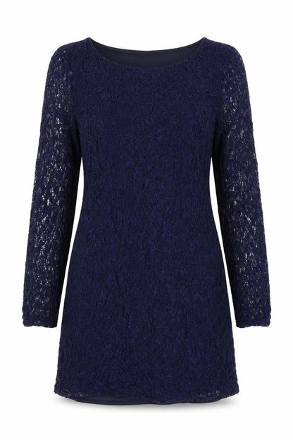 F&F Womens Blue  Lace A-Line  Size 10