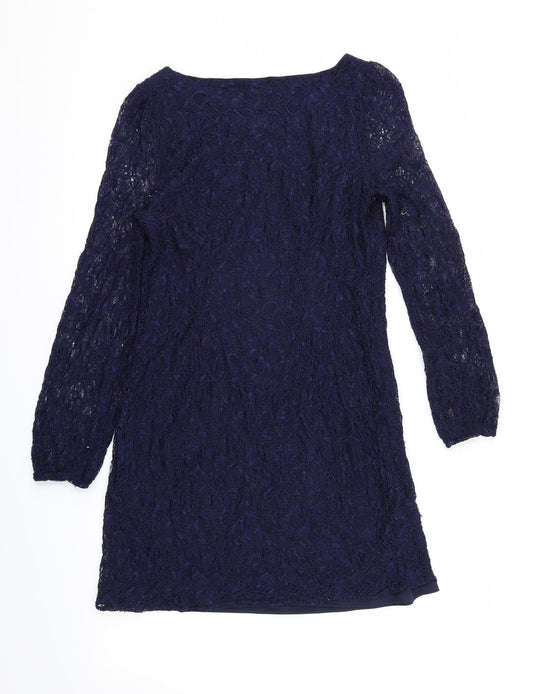 F&F Womens Blue  Lace A-Line  Size 10