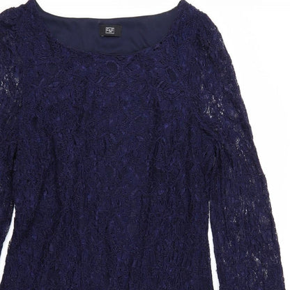 F&F Womens Blue  Lace A-Line  Size 10