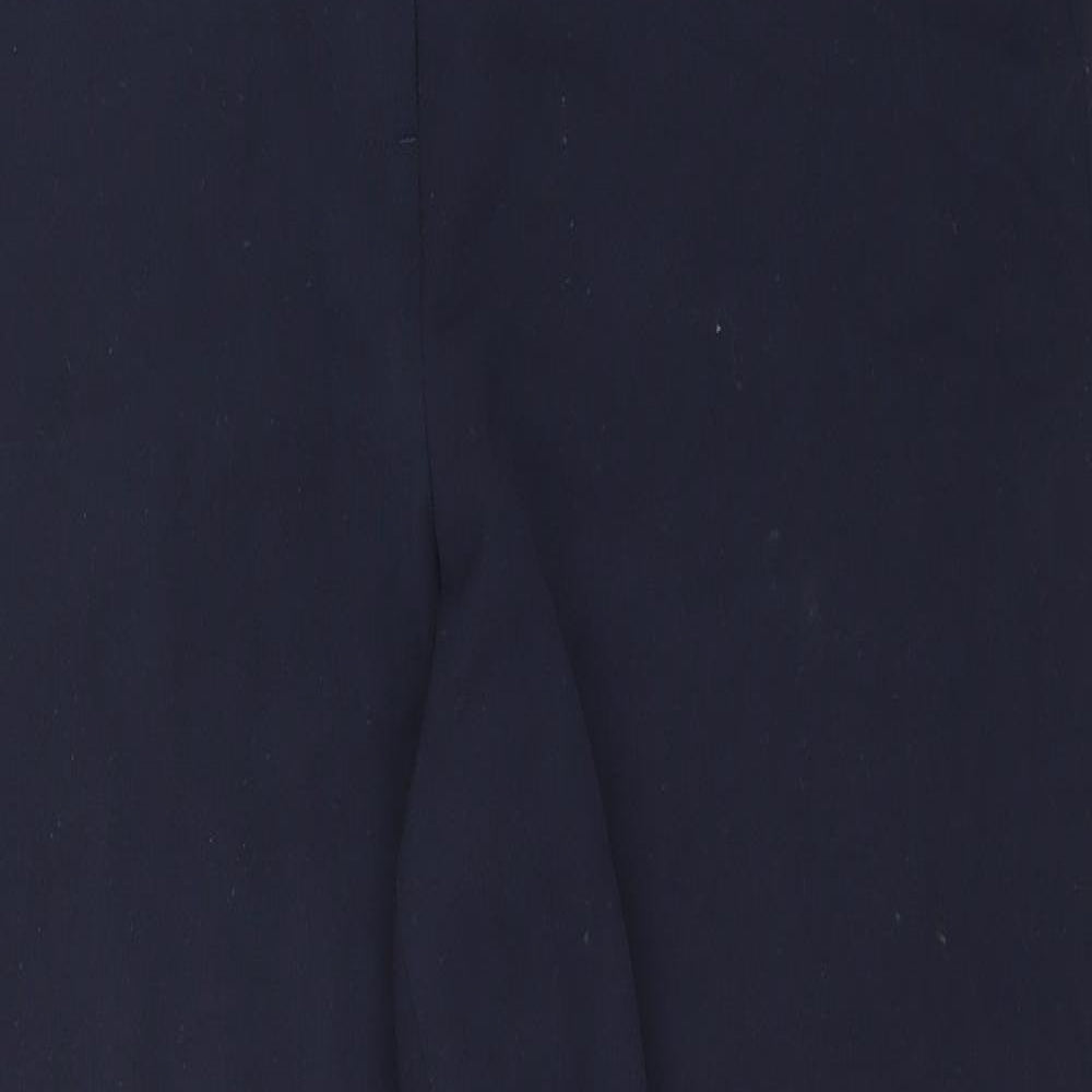 Womens UK Size 10 Marks and Spencer Regular Fit  Blue Trousers