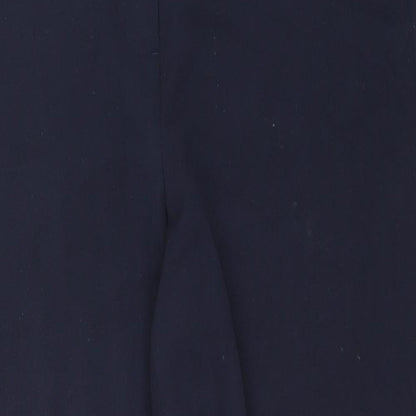 Womens UK Size 10 Marks and Spencer Regular Fit  Blue Trousers