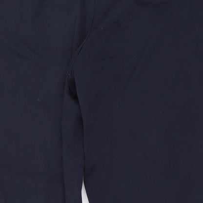 Womens UK Size 10 Marks and Spencer Regular Fit  Blue Trousers