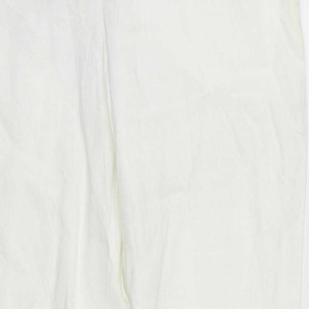 Sinequanone Womens White    Trousers One Size L24.5 in