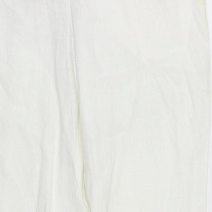 Sinequanone Womens White    Trousers One Size L24.5 in