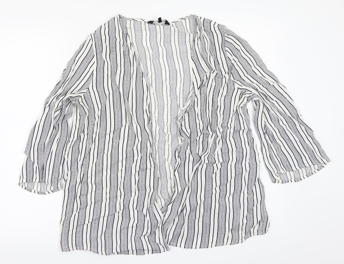 Womens UK Size 12 NEWLOOK White Basic Blouse