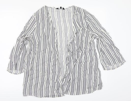 Womens UK Size 12 NEWLOOK White Basic Blouse