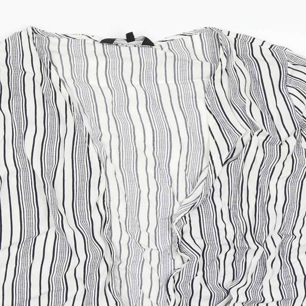 Womens UK Size 12 NEWLOOK White Basic Blouse