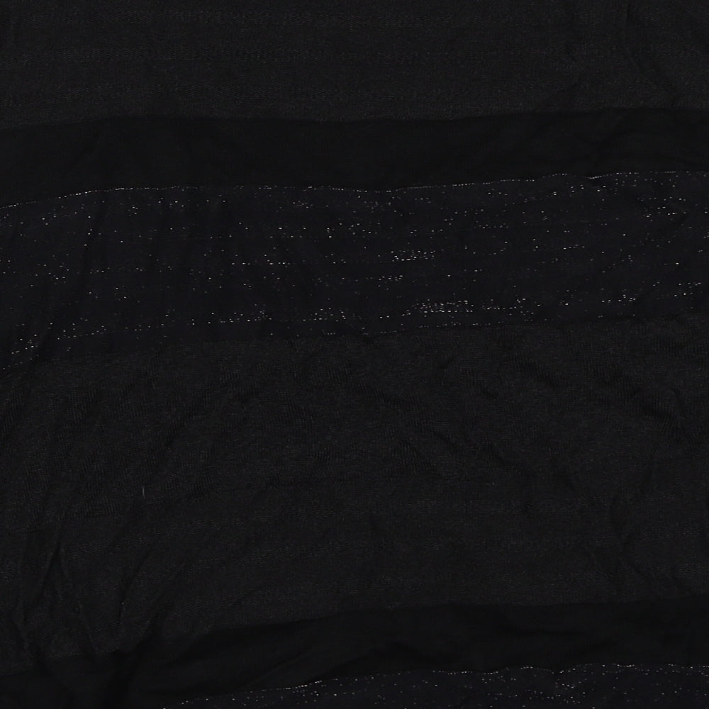 Next Level Womens Black   Pullover Sweatshirt Size 12