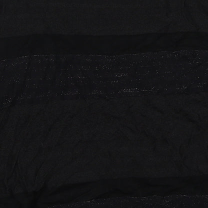 Next Level Womens Black   Pullover Sweatshirt Size 12