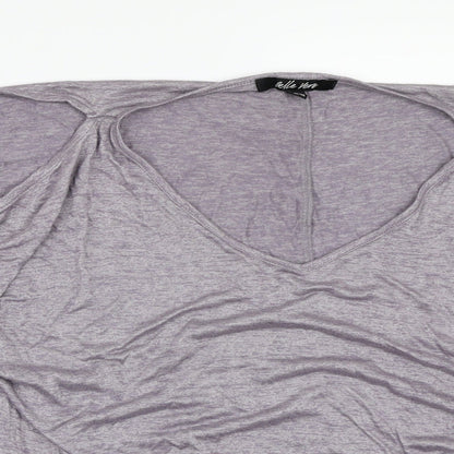 Belle Vere Womens Grey   Basic T-Shirt Size 12