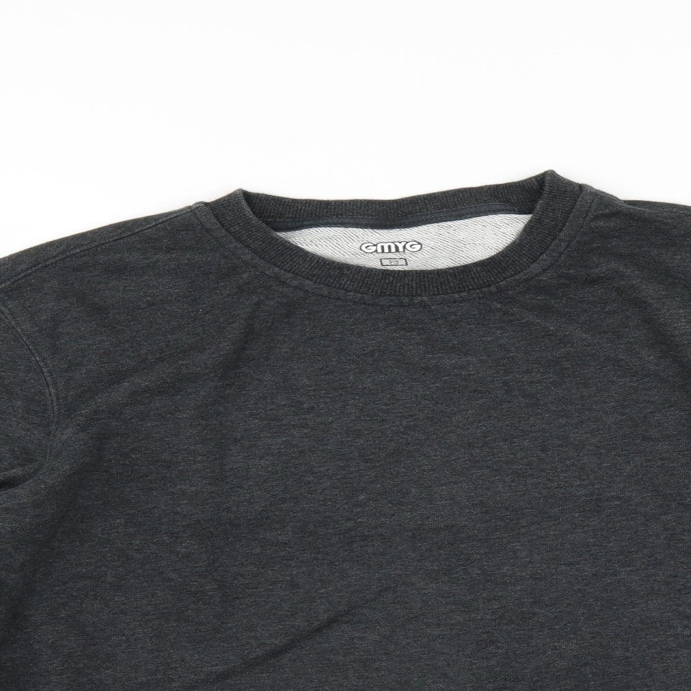 gmyg Womens Grey   Pullover Sweatshirt Size S