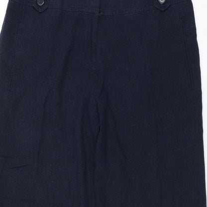 New Look Womens Blue   Trousers  Size 14 L28 in