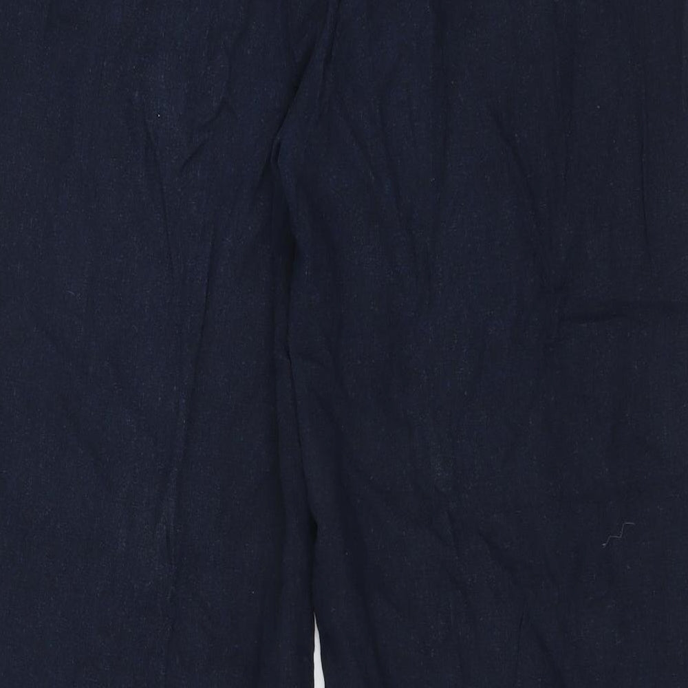 New Look Womens Blue   Trousers  Size 14 L28 in