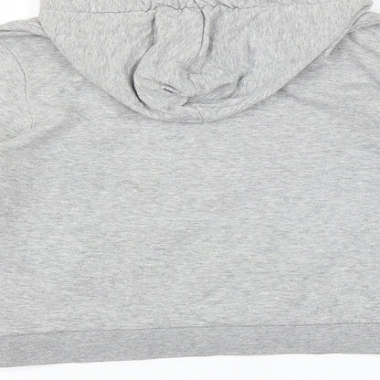 Womens UK Size XS Divided by H&M Grey Pullover Hoodie