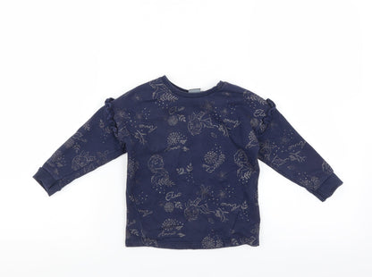 George Girls Blue   Pullover Jumper Size 18-24 Months  - Disney Frozen