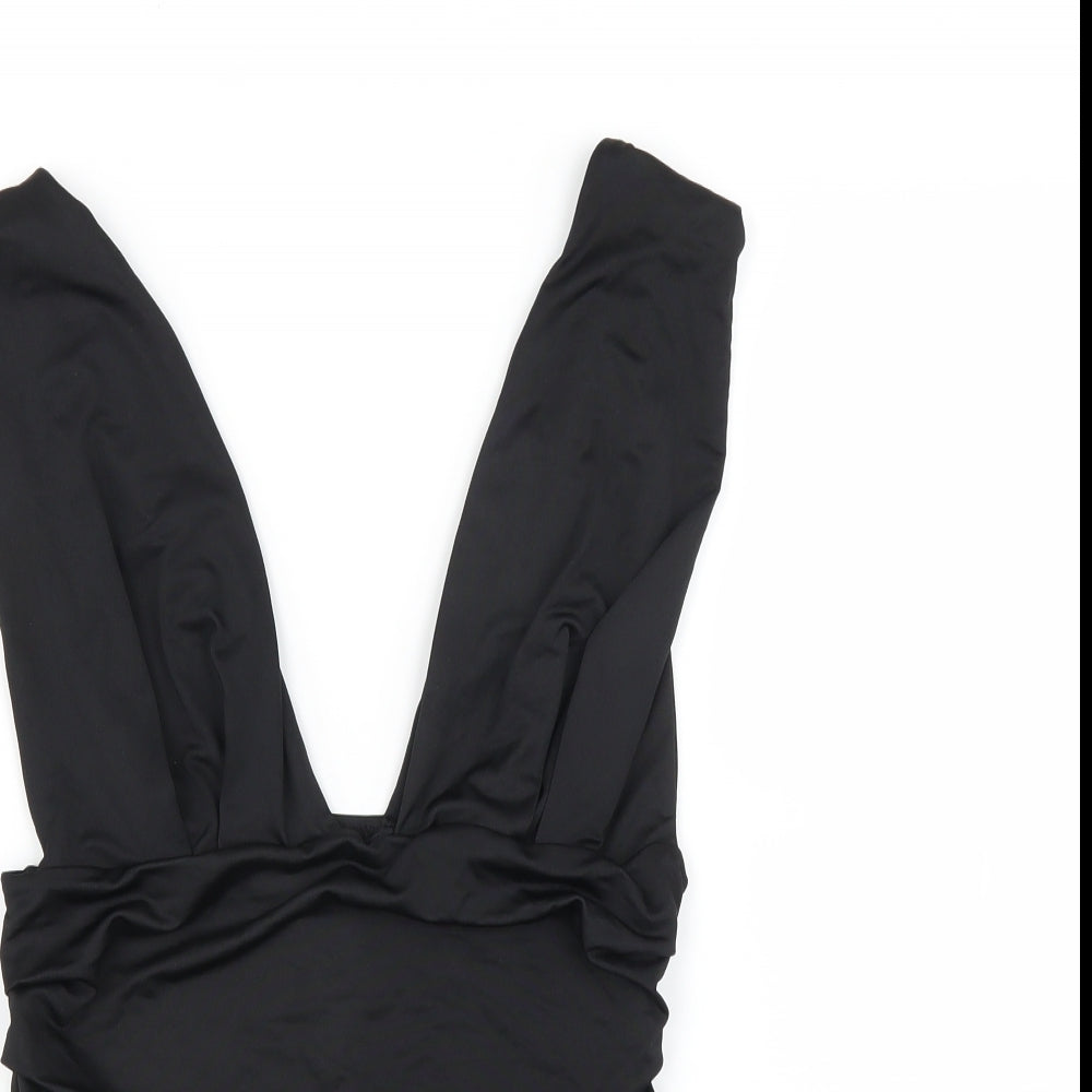 Vestidos Womens Black   Bodysuit One-Piece Size M